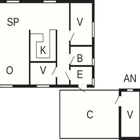 Spacious Retreat In Marielyst-by Traum Vakantiehuis Bøtø By